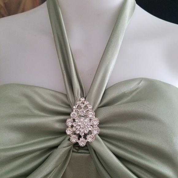 Last⭕Chance✔B Wear Halterneck - Lime Green - Picture 5 of 8